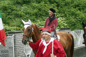 Rievocazione garibaldini a Colmegna